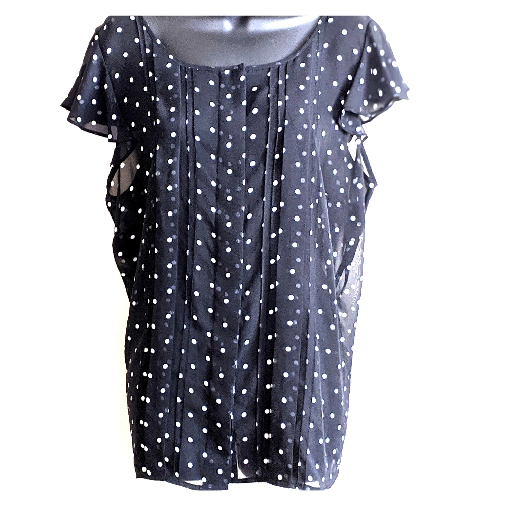 Worthington Polka dot Top